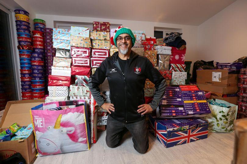 Lunch with Hashim Norat from Gloucester Feed the Hungry Rotary Club